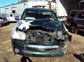 2004 TOYOTA TUNDRA 4 DOOR DOUBLE CAB SR5 MODEL 4.7L V8 AT 4X4 COLOR GREEN STK Z13368